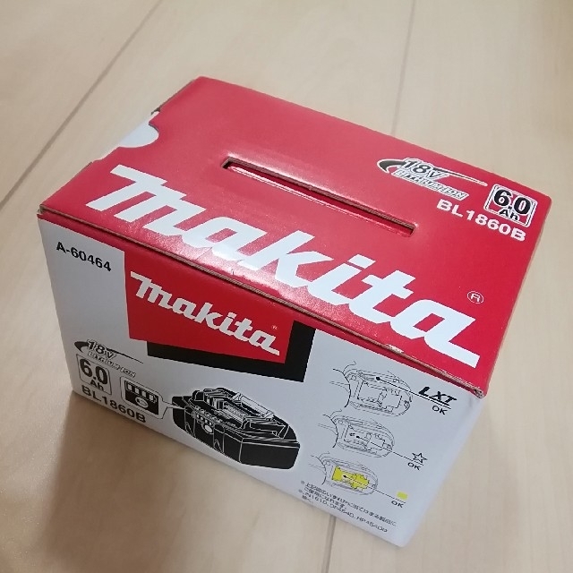 マキタ　18Vリチウムイオンバッテリー　BL1860B工具/メンテナンス