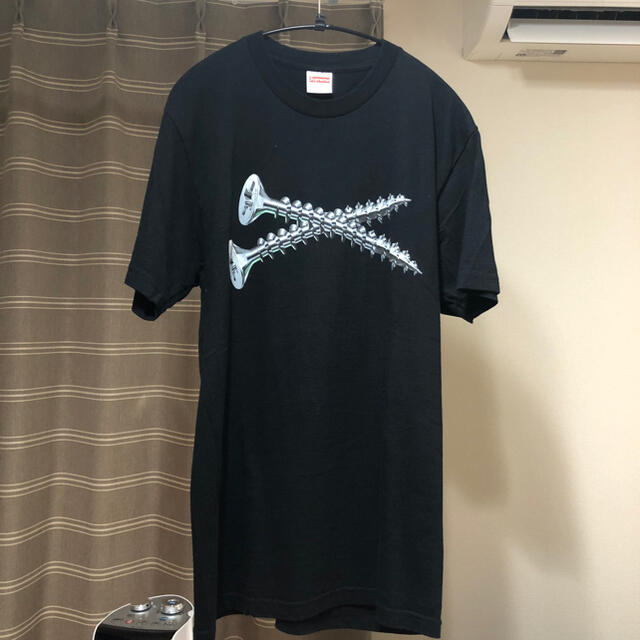 supreme screw Tee M black