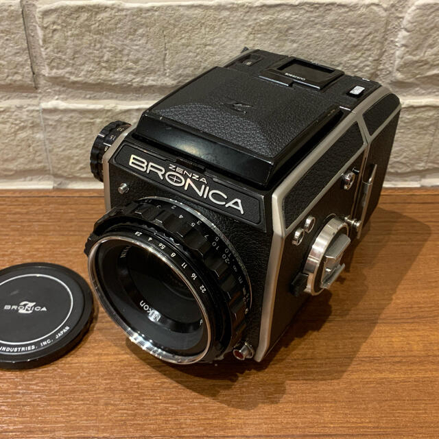 カメラゼンザブロニカ　ZENZA BRONICA EC Nikkor-p75ｍm