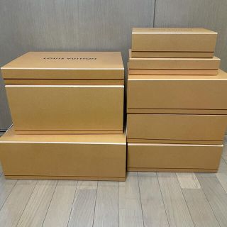 ルイヴィトン(LOUIS VUITTON)のルイヴィトン　空箱　マグネット式　8箱まとめて(ラッピング/包装)