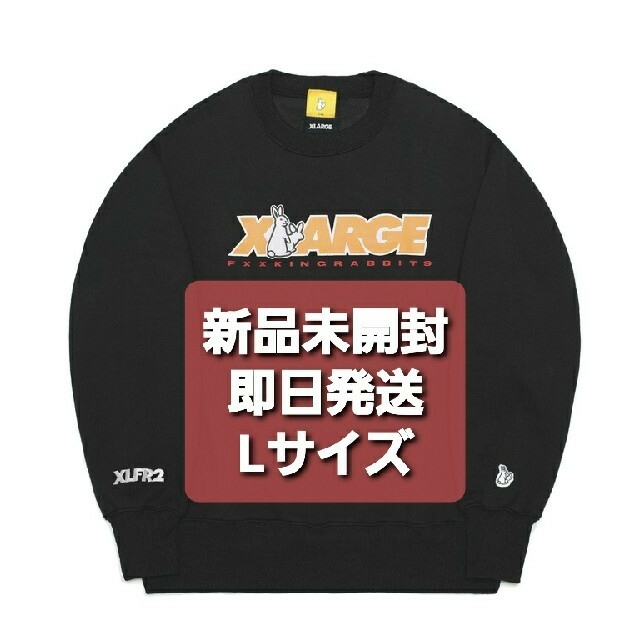 XLARGE with #FR2 Logo Crew SweatFR2