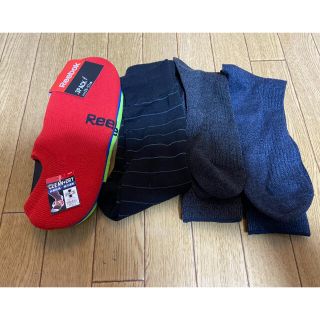 リーボック(Reebok)のリーボック　靴下　clean &dry 紳士靴下未使用　ゆきねこ様専用(ソックス)