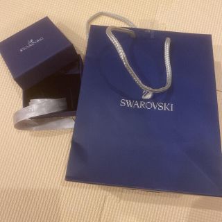 スワロフスキー(SWAROVSKI)のスワロフスキー　紙袋　リボン　アクセサリー空箱(ショップ袋)