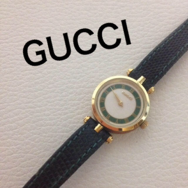 GUCCI 時計　オールドグッチ 確実正規品！GUCCI オールドグッチ 腕時計 レディース - メルカリ