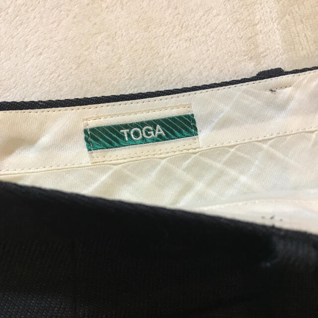 TOGA(トーガ)のTOGA ウール パンツ こげ茶 ストレート トーガ ブラウン レディースのパンツ(カジュアルパンツ)の商品写真