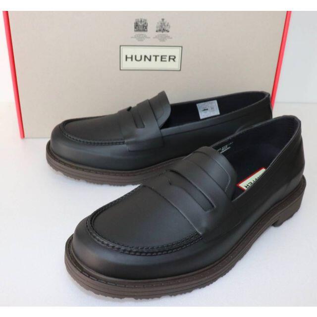 HUNTER(ハンター)の定価17600 新品 本物 HUNTER 靴 ローファー JP27 013 メンズの靴/シューズ(長靴/レインシューズ)の商品写真