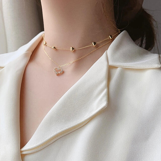 明日発送】ハートネックレス ゴールド アクセサリー 韓国 雑貨 可愛い の通販 by shop mm|ラクマ 明日発送】ハートネックレス ゴールド アクセサリー 韓国 雑貨 可愛い の通販 by shop mm|ラクマ