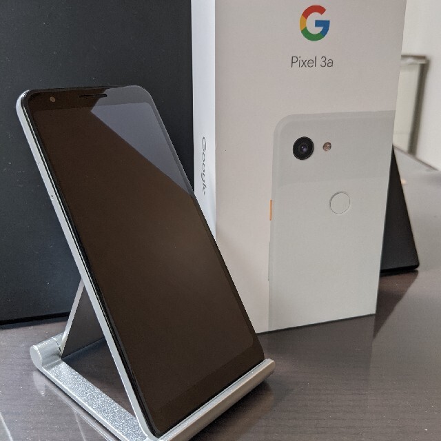 GooglePixel3a WHITE SIMロック解除済　品スマートフォン本体