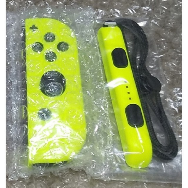 新品 ジョイコン switch ネオンイエロー