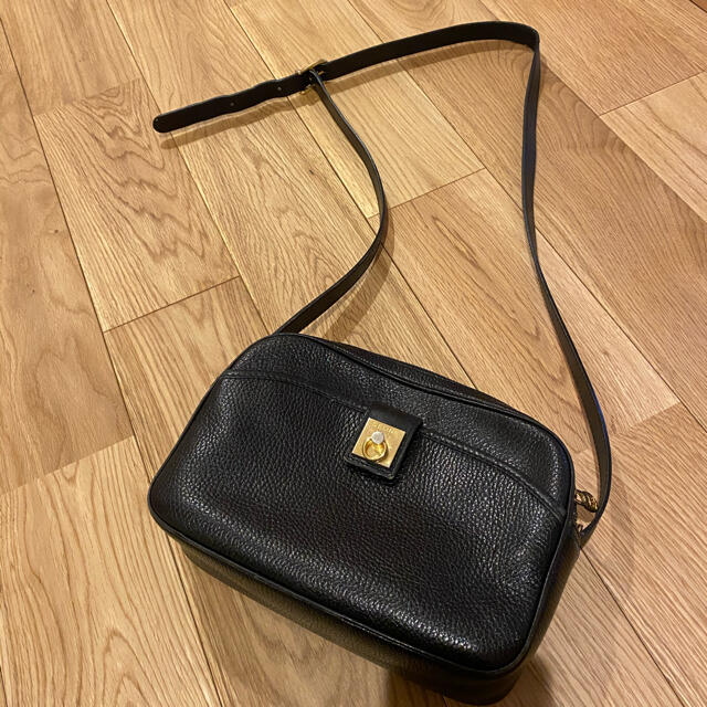 CELINE オールレザーショルダーバッグ