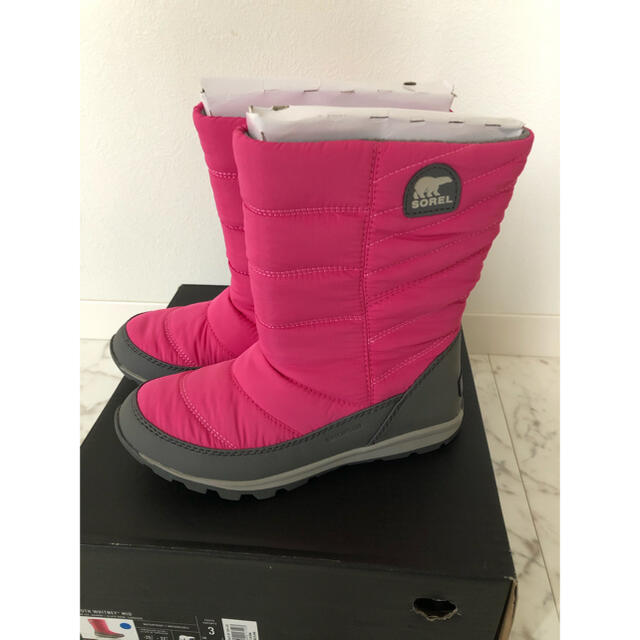 SOREL(ソレル)の新品　SOREL キッズ　WHITNEY   ブーツ　21cm キッズ/ベビー/マタニティのキッズ靴/シューズ(15cm~)(ブーツ)の商品写真