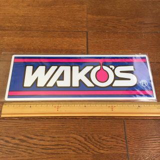 WAKO'S ステッカー  新品(ステッカー)