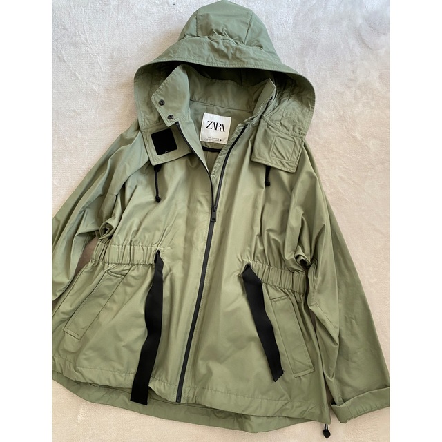 ZARA - ZARA ザラ マウンテンパーカー ミリタリー ジャケット 撥 ZARA - ZARA ザラ マウンテンパーカー ミリタリー ジャケット 撥