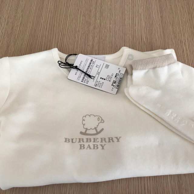 BURBERRY(バーバリー)のバーバリーTシャツ80センチ キッズ/ベビー/マタニティのベビー服(~85cm)(Ｔシャツ)の商品写真