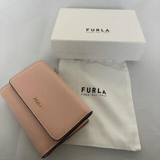 フルラ(Furla)の新品　FURLA フルラ ピンク バビロン コンパクト折財布(財布)
