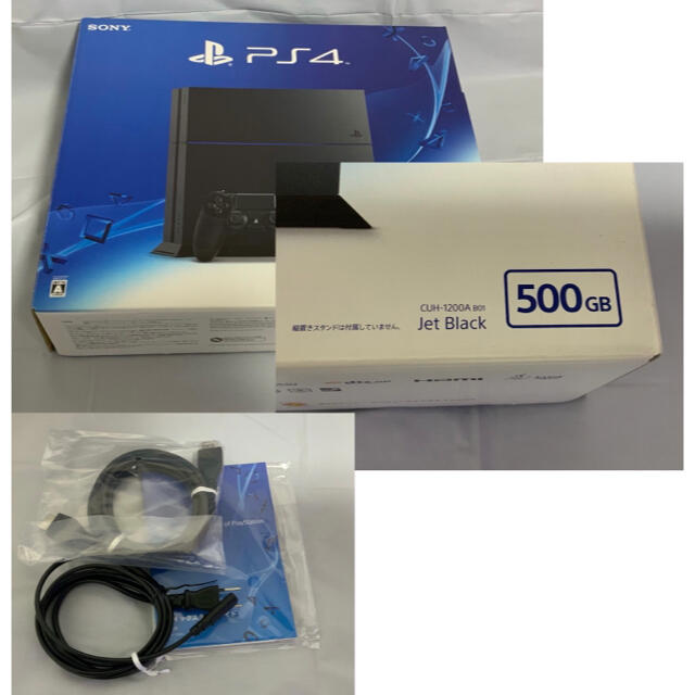 本体　PS4 CUH-1200A B01 JET BLACK 500GB