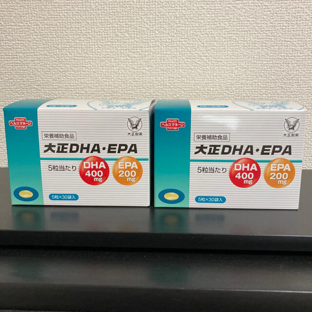 食品/飲料/酒大正製薬　大正DHA・EPA　5粒×30袋×4箱　大正製薬dha