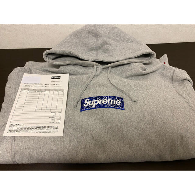 Supreme(シュプリーム)の【正規品】Supreme Bandana Box Logo Hooded メンズのトップス(パーカー)の商品写真