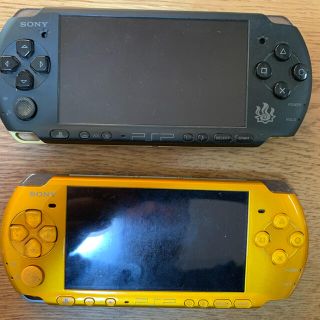 ソニー(SONY)のPSP2本＋ソフトセット(携帯用ゲーム機本体)