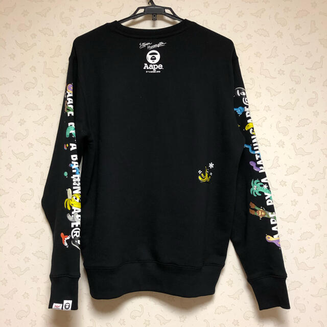 A BATHING APE(アベイシングエイプ)のAape by a bathing ape トレーナー　スウェット XL メンズのトップス(スウェット)の商品写真