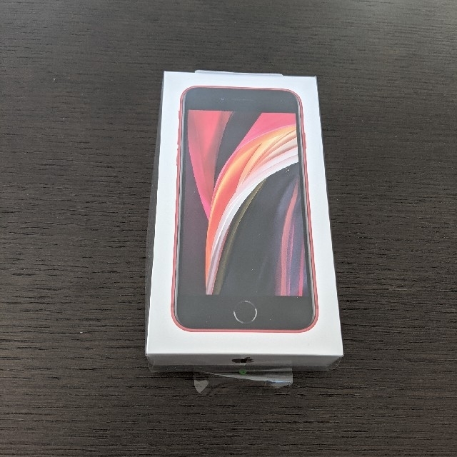 シムフリー　iPhoneSE2 64GB RED