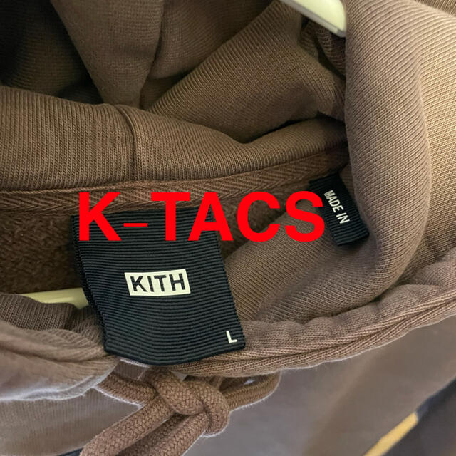 KITH Wiliams Ⅲ Hoodie Saddle Lサイズ