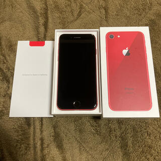 アイフォーン(iPhone)のiPhone 8  (PRODUCT)RED 256GB(携帯電話本体)