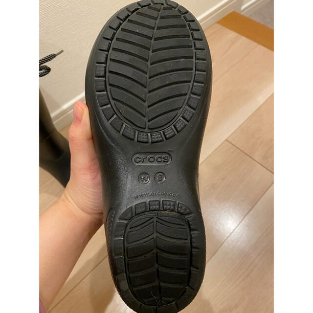 crocs(クロックス)のクロックス　レインブーツ  レディース　24cm  長靴 レディースの靴/シューズ(レインブーツ/長靴)の商品写真