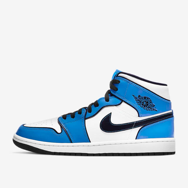 NIKE(ナイキ)のAIR JORDAN 1 MID SE SIGNAL BLUE 25cm メンズの靴/シューズ(スニーカー)の商品写真