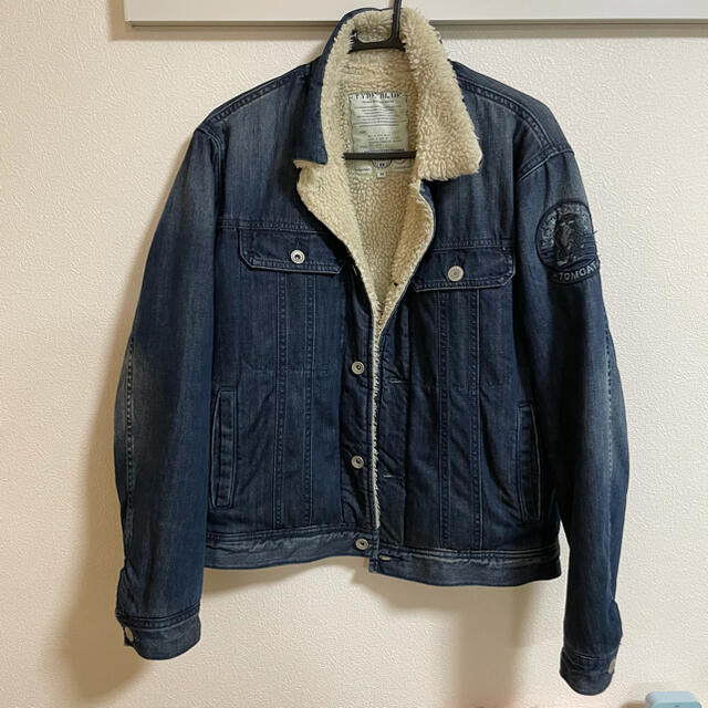 AVIREX(アヴィレックス)のAVIREX(アヴィレックス) BOA DENIM JACKET 6172149 メンズのジャケット/アウター(Gジャン/デニムジャケット)の商品写真