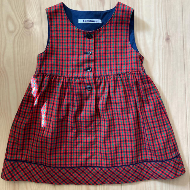 familiar(ファミリア)のファミリア　ワンピース キッズ/ベビー/マタニティのキッズ服女の子用(90cm~)(ワンピース)の商品写真