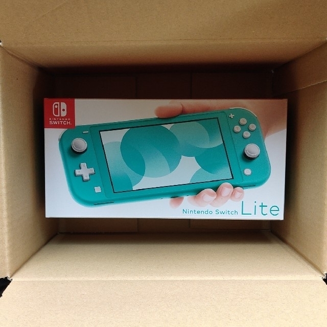 Nintendo Switch  Lite ターコイズ エンタメ/ホビーのゲームソフト/ゲーム機本体(家庭用ゲーム機本体)の商品写真