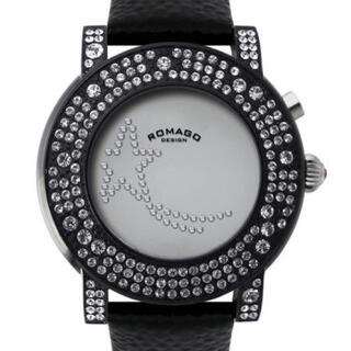 ロマゴデザイン(ROMAGO DESIGN)の新品未使用★ROMAGOスワロフスキー レディース時計(腕時計)