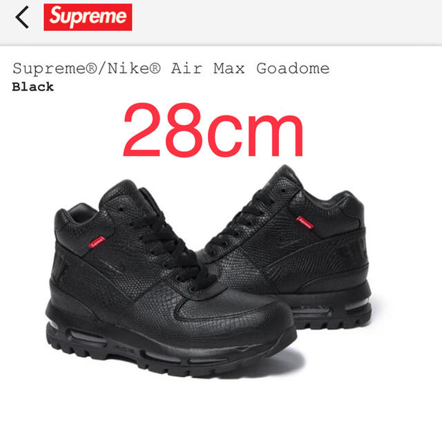Supreme(シュプリーム)のSupreme®/Nike® Air Max Goadome ゴアドーム メンズの靴/シューズ(スニーカー)の商品写真