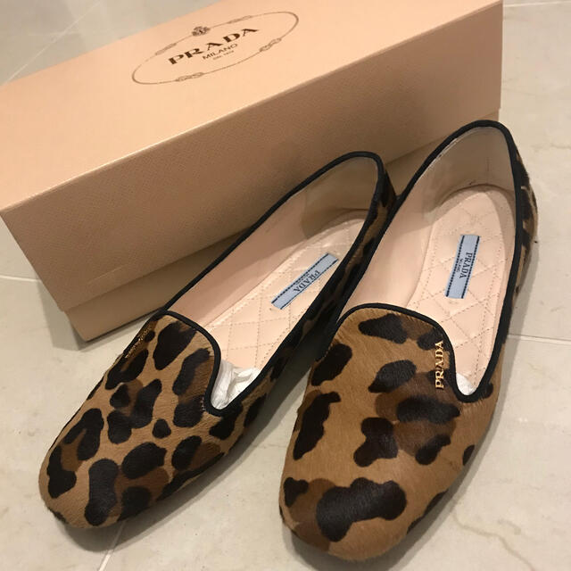 靴/シューズ美品！PRADA プラダ フラットシューズ サイズ36.5 - バレエ