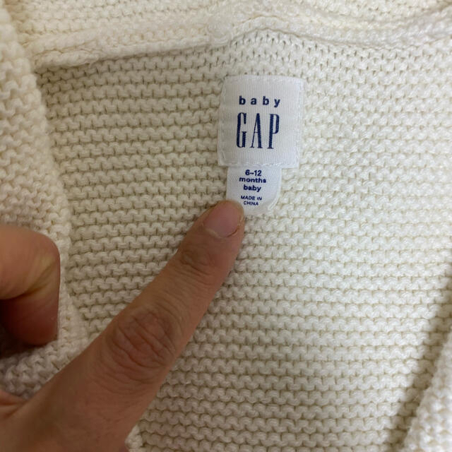 babyGAP(ベビーギャップ)のGAP  カーディガン　ユニコーン　コットン　アウター キッズ/ベビー/マタニティのベビー服(~85cm)(カーディガン/ボレロ)の商品写真