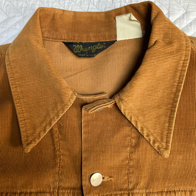 Wrangler(ラングラー)のVINTAGE WRANGLER CODUROY JACKET メンズのジャケット/アウター(Gジャン/デニムジャケット)の商品写真