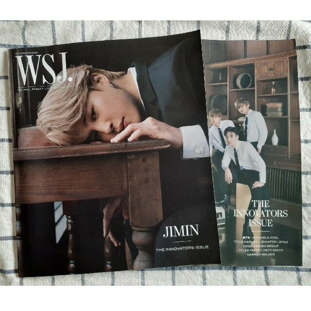 防弾少年団(BTS)(ボウダンショウネンダン)のWSJ BTS JIMIN エンタメ/ホビーの雑誌(音楽/芸能)の商品写真