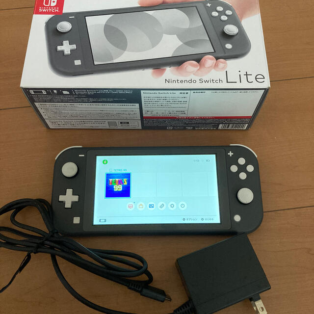 ゲームソフト/ゲーム機本体Nintendo Switch Liteブラック本体 品　動作確認済