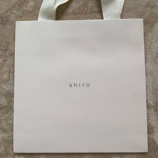 シロ(shiro)のSHIRO ショッピングバッグ　ショップ袋(ショップ袋)