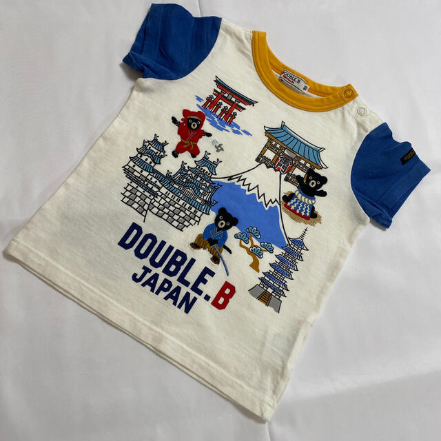 DOUBLE.B(ダブルビー)のDOUBLE.B 3 キッズ/ベビー/マタニティのキッズ服男の子用(90cm~)(Tシャツ/カットソー)の商品写真