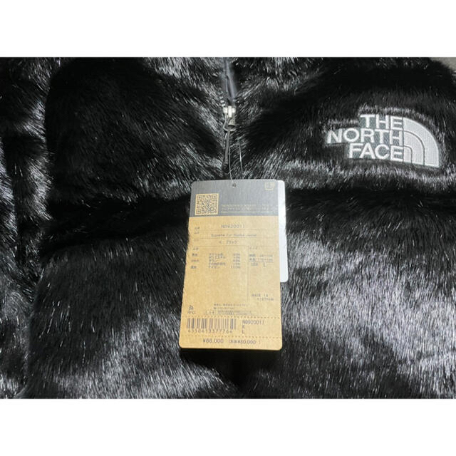 値引き通販 Supreme North Face Faux Fur Nuptse 黒Lサイズ ダウン