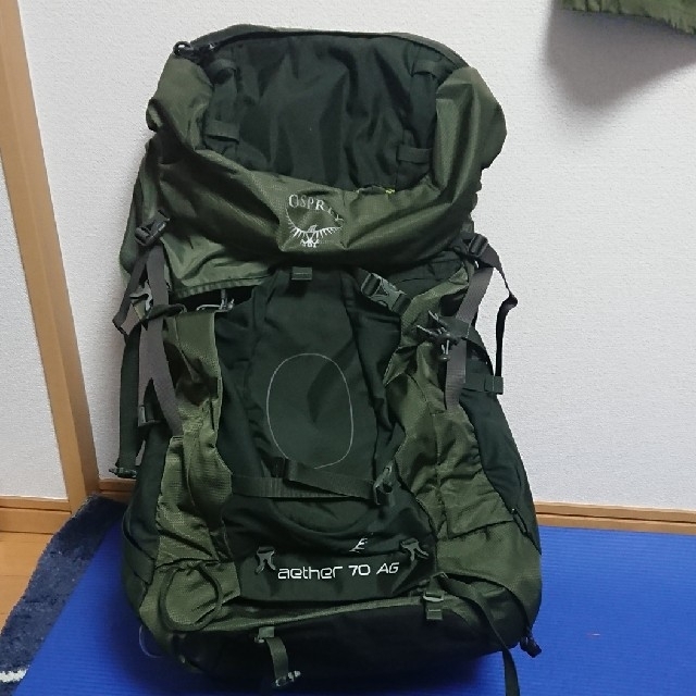 登山用品 オスプレイ イーサーAG70 Mサイズ 安い販売中 tripkicks.com