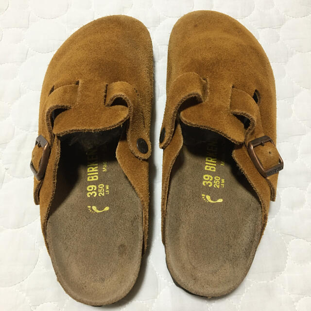 BIRKENSTOCK(ビルケンシュトック)のBIRKENSTOCK ボストンスウェード　25cm レディースの靴/シューズ(サンダル)の商品写真