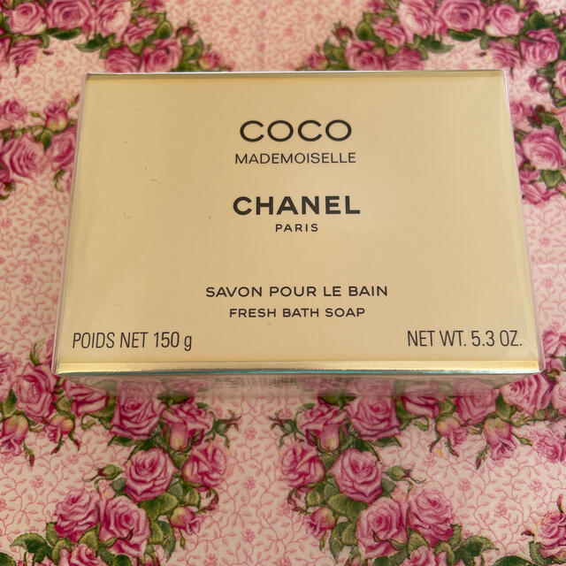 CHANEL(シャネル)のシャネル ココ マドモアゼル サヴォン 150g 新品未開封 コスメ/美容のボディケア(ボディソープ/石鹸)の商品写真