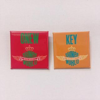 シャイニー(SHINee)の【未使用】SHINee 会場限定 オニュ&キー バッジセット(K-POP/アジア)