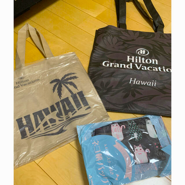 havaianas(ハワイアナス)のハワイとネコ好きな方にも❣️エコバッグ３点！ レディースのバッグ(エコバッグ)の商品写真