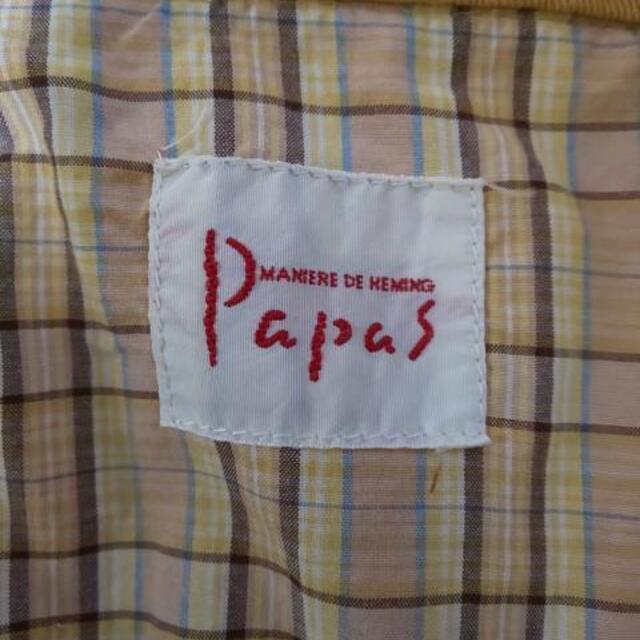 Papas(パパス) ブルゾン サイズL メンズ メンズのジャケット/アウター(ブルゾン)の商品写真