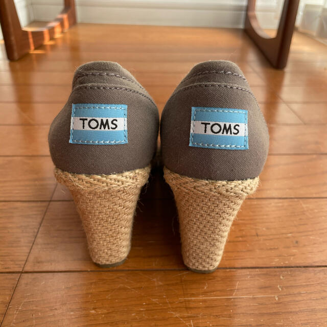 TOMS(トムズ)のTOMS♡ウェッジヒールサンダル　22.5cm レディースの靴/シューズ(サンダル)の商品写真