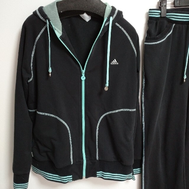 adidas(アディダス)のジャージ トレーナー 上下  レディース レディースのトップス(トレーナー/スウェット)の商品写真